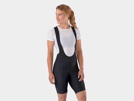Pantalon à bretelles Bontrager Trek Solstice pour femme, noir