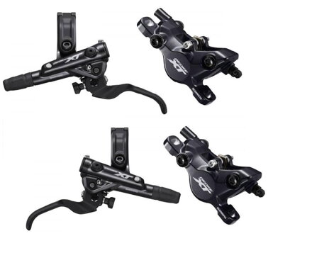 Freins hydr. XT M8100 avant + arrière noir