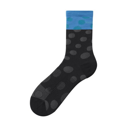 Chaussettes ORIGINAL TALL noir/pois gris