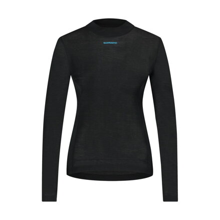 T-shirt femme VERTEX PRIMA LONG BASE LAYER noir