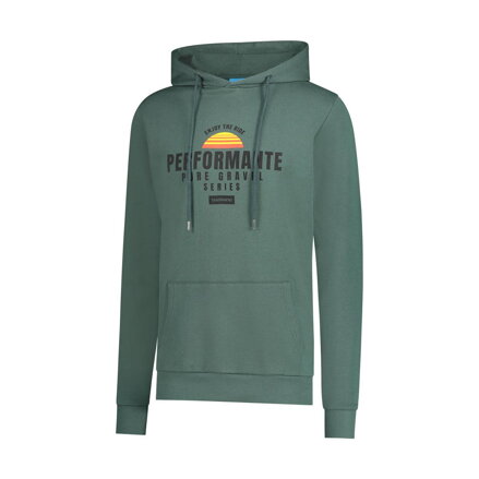 SWEAT À CAPUCHE GRAPHIQUE vert