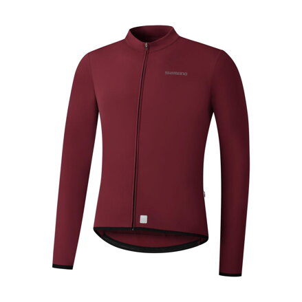 Maillot VERTEX THERMAL LONG bordeaux