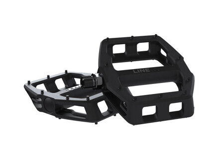 Trek Pédales Line Comp Flat noir