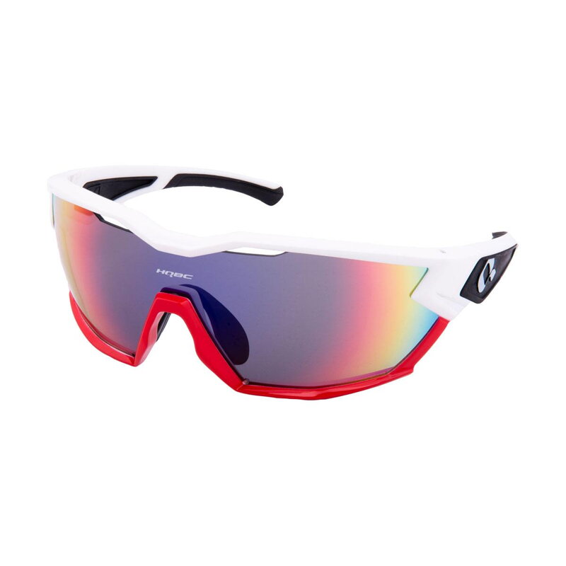 HQBC Lunettes QX2 blanc/rouge HQBC Lunettes QX2 blanc/rouge