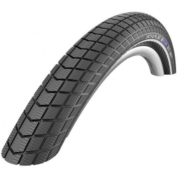 SCHWALBE Pneu BIG APPLE (60-622) 28x2.35 Performance 67EPI RaceGuard 890g Noir reflex SCHWALBE Pneu BIG APPLE (60-622) 28x2.35 Performance 67EPI RaceGuard 890g Noir reflex