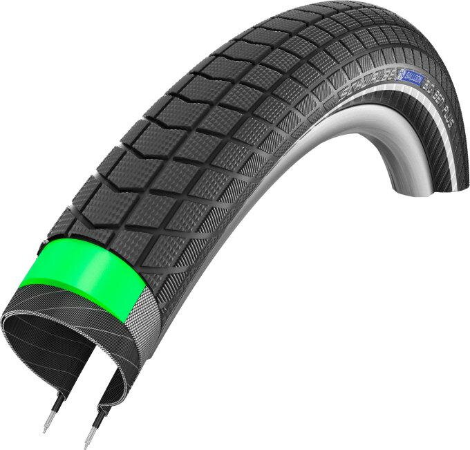 SCHWALBE Pneu BIG BEN PLUS (55-559) 26x2.15 Performance 67EPI GreenGuard 925g Noir reflex