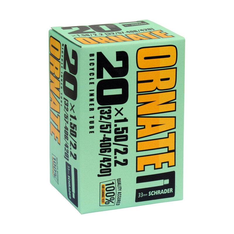 ORNÉ Chambre à air 20x1,5/2,20 AV33 (32/57-406) ORNÉ ORNÉ Chambre à air 20x1,5/2,20 AV33 (32/57-406) ORNÉ