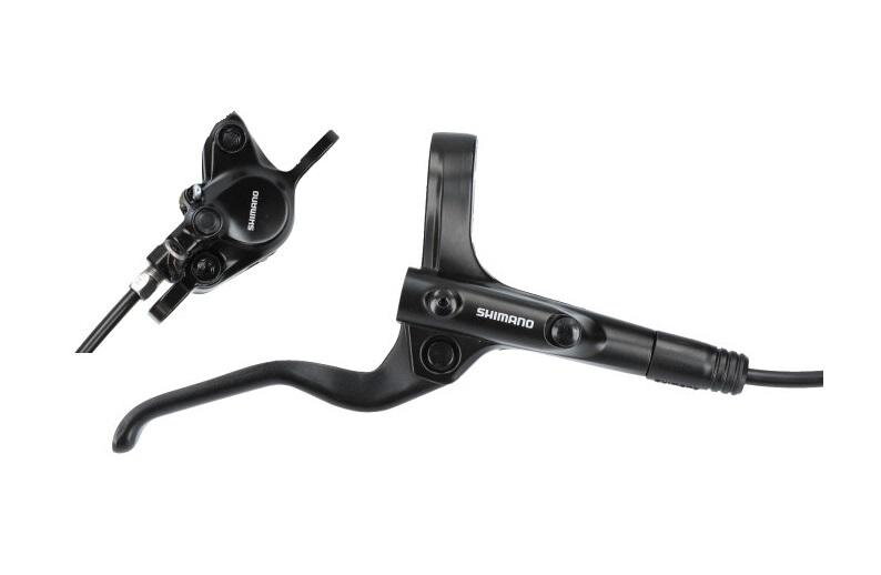 SHIMANO Frein hydr. Tuyau arrière noir Post Mount 1700 mm + plaque E-MT201. B05S SHIMANO Frein hydr. Tuyau arrière noir Post Mount 1700 mm + plaque E-MT201. B05S