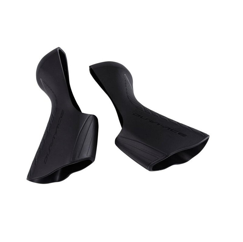 SHIMANO Caoutchoucs pour Dual-Control ST-R9100 noirs SHIMANO Caoutchoucs pour Dual-Control ST-R9100 noirs