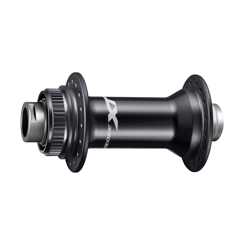 Moyeu avant SHIMANO XT HB-M8110 axe 110x15mm 32d. Serrure centrale noire Moyeu avant SHIMANO XT HB-M8110 axe 110x15mm 32d. Serrure centrale noire