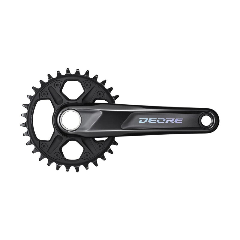 SHIMANO Centre Deore FC-M6100 175mm 32z. 12-k. BOOST noir deux pièces sans roulements SHIMANO Centre Deore FC-M6100 175mm 32z. 12-k. BOOST noir deux pièces sans roulements