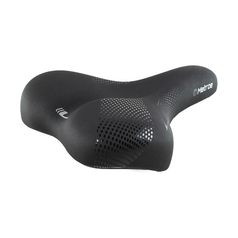 LONGUS Selle METROE XL mousse à mémoire de forme noir LONGUS Selle METROE XL mousse à mémoire de forme noir