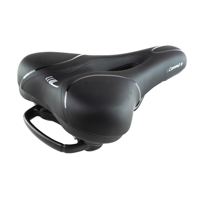 LONGUS Selle COMUT-E VL mousse à mémoire de forme noir avec trou LONGUS Selle COMUT-E VL mousse à mémoire de forme noir avec trou