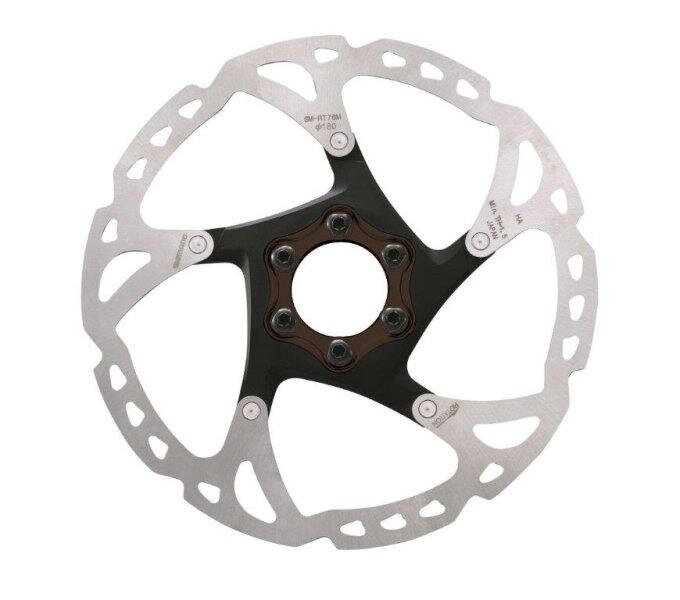 SHIMANO Disque de frein SM-RT76 180mm 6 trous SHIMANO Disque de frein SM-RT76 180mm 6 trous