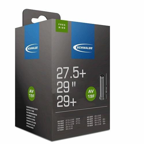 Chambre à air SCHWALBE AV19F 29x2.10/3.00 AV 40mm (54/75-622) 215g Freeride