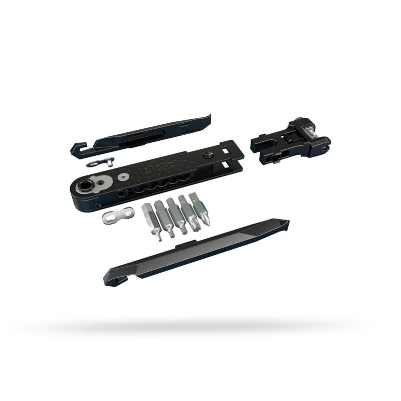 Outil PRO MULTI-TOOL - 12 fonctions, intégré, sous la selle Outil PRO MULTI-TOOL - 12 fonctions, intégré, sous la selle