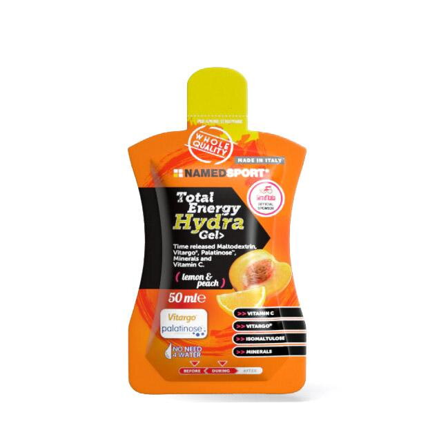 NAMEDSPORT Gel TOTAL ENERGY HYDRA citron-pêche 50ml NAMEDSPORT Gel TOTAL ENERGY HYDRA citron-pêche 50ml