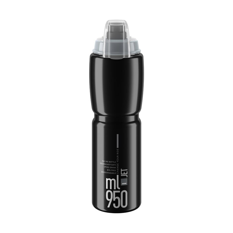 ELITE Bidon JET PLUS 950 noir/gris ELITE Bidon JET PLUS 950 noir/gris