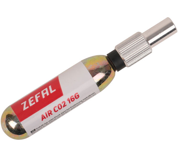 Bombe ZÉFAL EZ ADAPTER avec bombe CO2 16g Bombe ZÉFAL EZ ADAPTER avec bombe CO2 16g