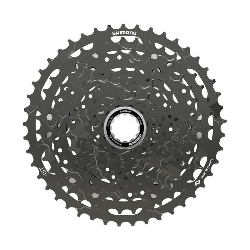 Cassette SHIMANO CS-LG400 11 roues 11-45z. Indices Linkglide Cassette SHIMANO CS-LG400 11 roues 11-45z. Indices Linkglide