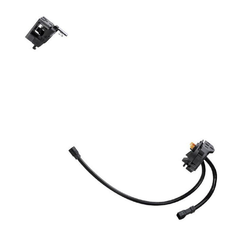 SHIMANO Support BM-E8031 pour lampes de poche STEPS BT-E8035/E8036 dans un cadre sans verrou avec câble 250mm noir SHIMANO Support BM-E8031 pour lampes de poche STEPS BT-E8035/E8036 dans un cadre sans verrou avec câble 250mm noir