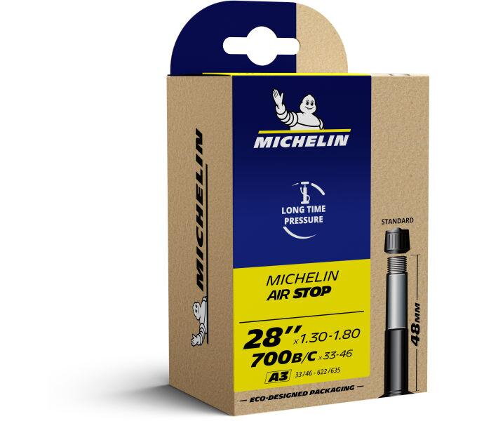MICHELIN Chambre à air A3 700x35/47C (33/46-622/635) AV 48mm MICHELIN Chambre à air A3 700x35/47C (33/46-622/635) AV 48mm