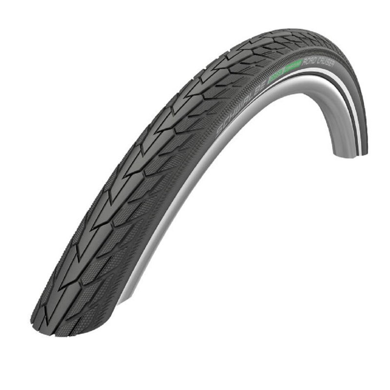 SCHWALBE Pneu ROAD CRUISER (44-584) 27,5x1,65 650x42B Active 50EPI K-Guard 660g Reflex Vert SCHWALBE Pneu ROAD CRUISER (44-584) 27,5x1,65 650x42B Active 50EPI K-Guard 660g Reflex Vert