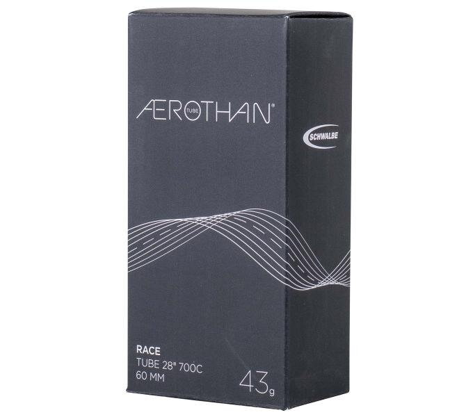 Chambre à air SCHWALBE SV20E (23/28-622) FV60mm 42g AEROTHAN Chambre à air SCHWALBE SV20E (23/28-622) FV60mm 42g AEROTHAN