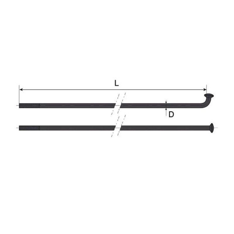 MACH1 Spice Inox Plus 2/268 noir OEM 10 pièces MACH1 Spice Inox Plus 2/268 noir OEM 10 pièces