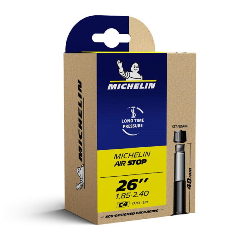 MICHELIN Chambre à air C4 26x1,50/2,20 (47/61-559) AV 48mm MICHELIN Chambre à air C4 26x1,50/2,20 (47/61-559) AV 48mm