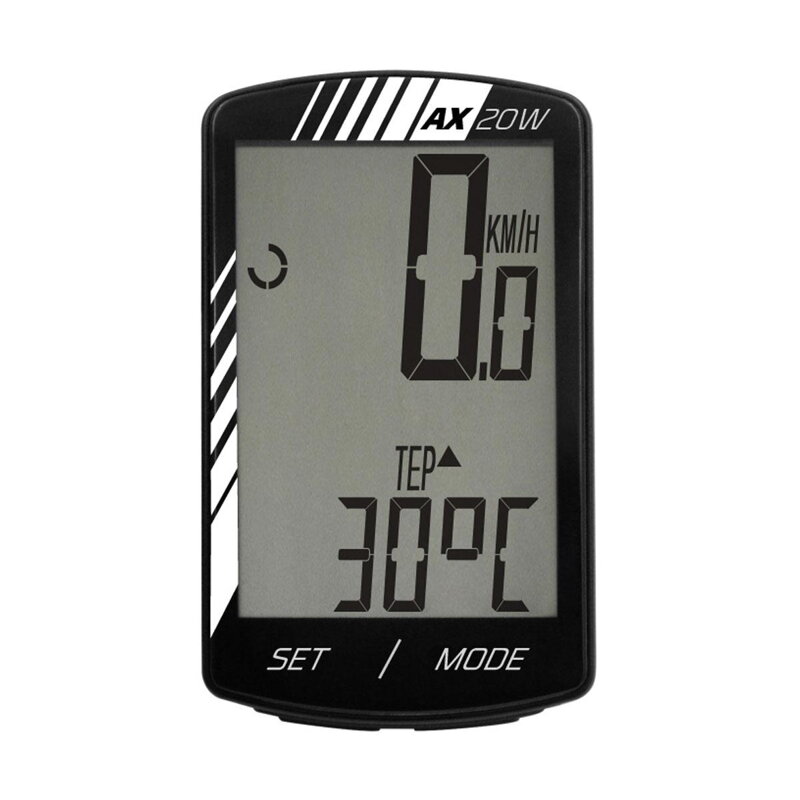 LONGUS Compteur de vélo AX-20W 20f noir