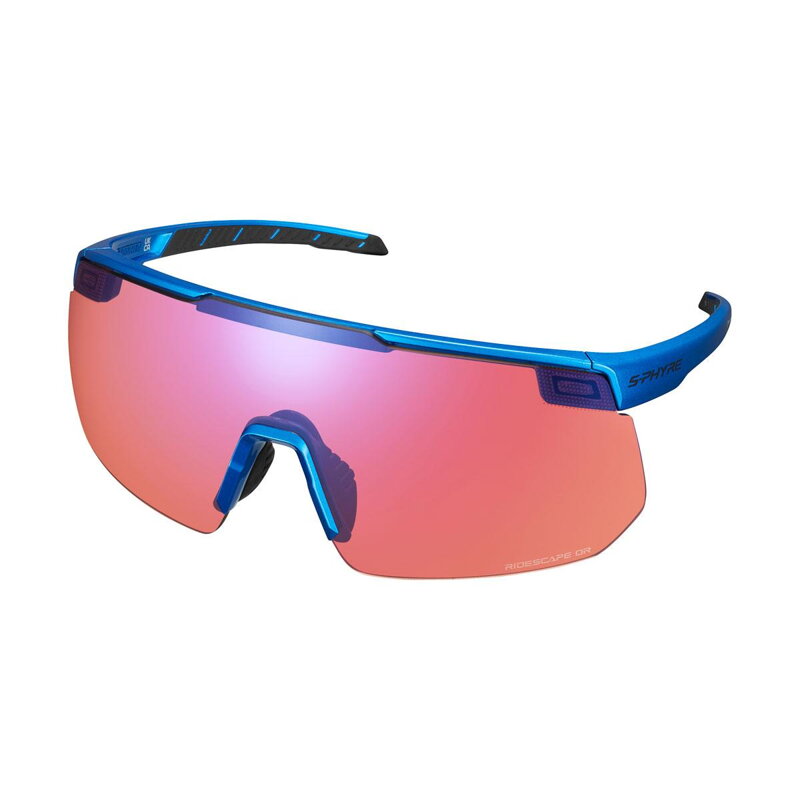 Masque SHIMANO S-PHYRE2 bleu métallisé Ridescape Off-Road