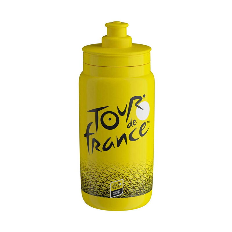 Bidon ELITE FLY 550 TdF jaune 2025 Bidon ELITE FLY 550 TdF jaune 2025