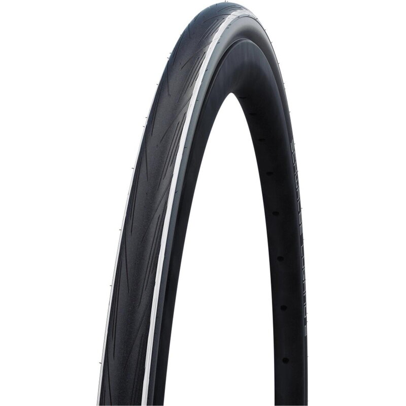 SCHWALBE Pneu LUGANO II (25-622) 700x25C Active 50EPI K-Guard 365g Ceinture blanche SCHWALBE Pneu LUGANO II (25-622) 700x25C Active 50EPI K-Guard 365g Ceinture blanche