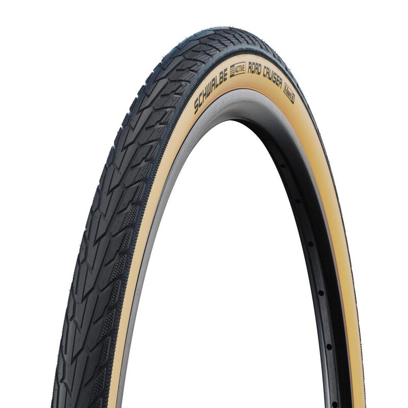 SCHWALBE Pneu ROAD CRUISER (47-559) 26x1.75 Active 50EPI K-Guard 720g GumWall Vert