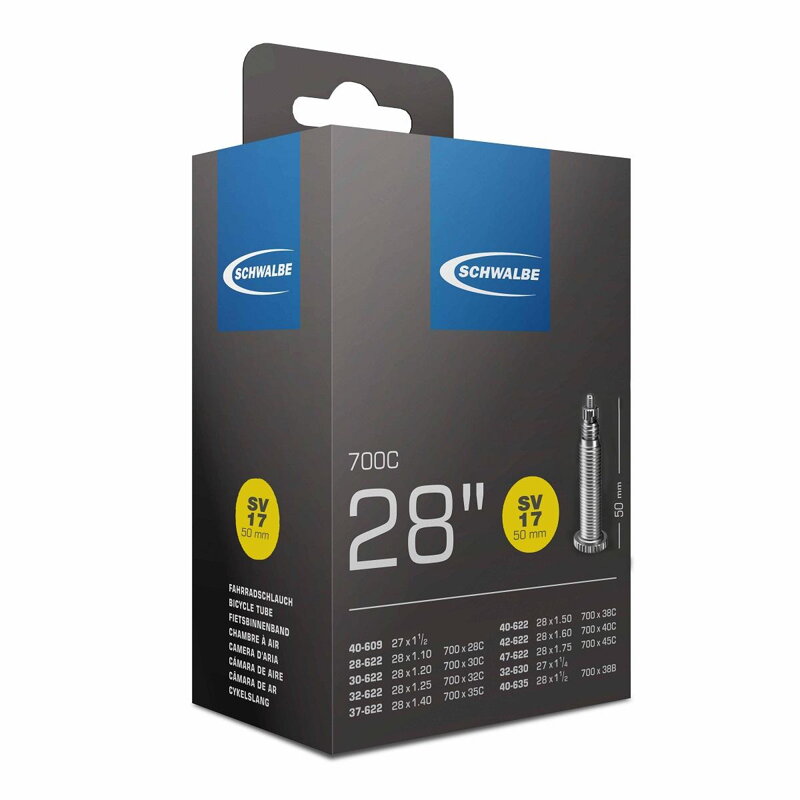 SCHWALBE Chambre à air SV17 700 28/47-622/635 EK 50mm 150g
