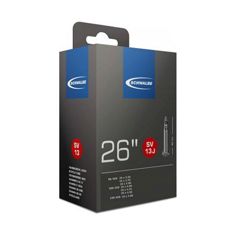 Chambre à air SCHWALBE SV13J 26x3,50/4,80 40mm (90/120-559) 390g Fatbike