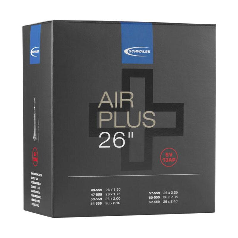 SCHWALBE Tube AIR PLUS SV13AP 26x1,50/2,50 FV(40/62-559) 40mm 290g