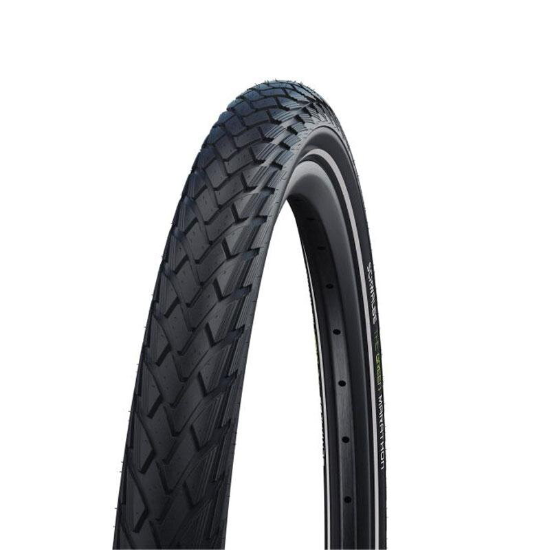 SCHWALBE Pneu MARATHON (55-622) 28x2.15 Performance 67EPI GreenGuard 1080g Noir reflex Eco