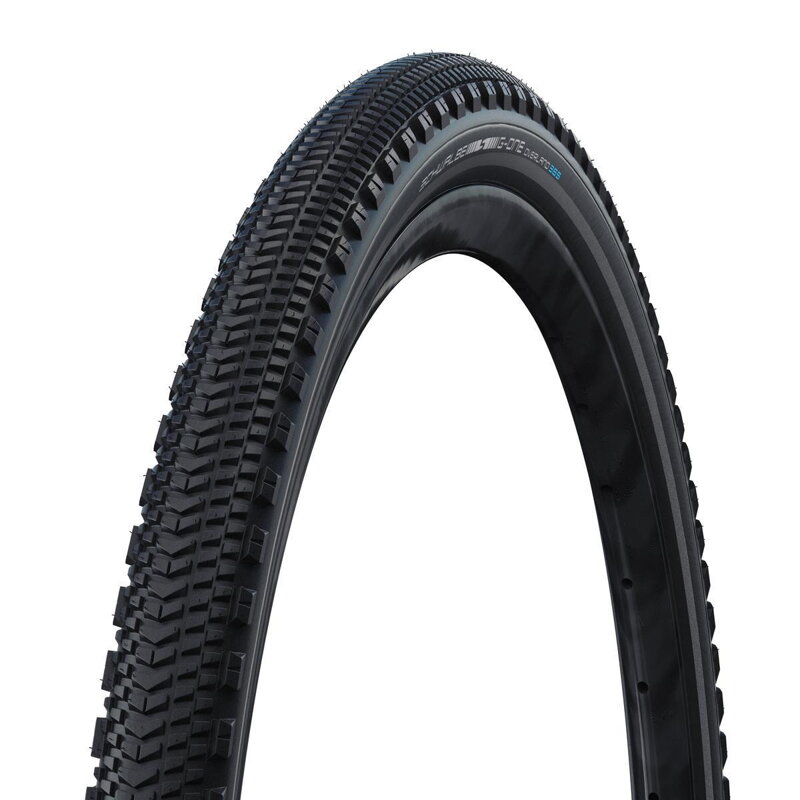 SCHWALBE Pneu G-ONE OVERLAND 365 (45-622) 28x1.70 700x45C Performance 50EPI RaceGuard 605g Noir reflex TLE