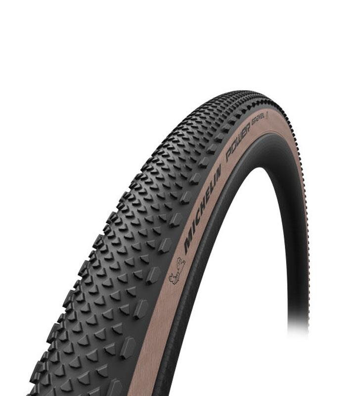Pneu MICHELIN POWER GRAVEL 700x40C (40-622) 3x120TPI 495g marron