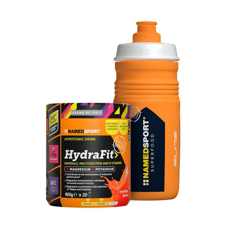 NAMEDSPORT Boisson HYDRAFIT rouge orange 400g