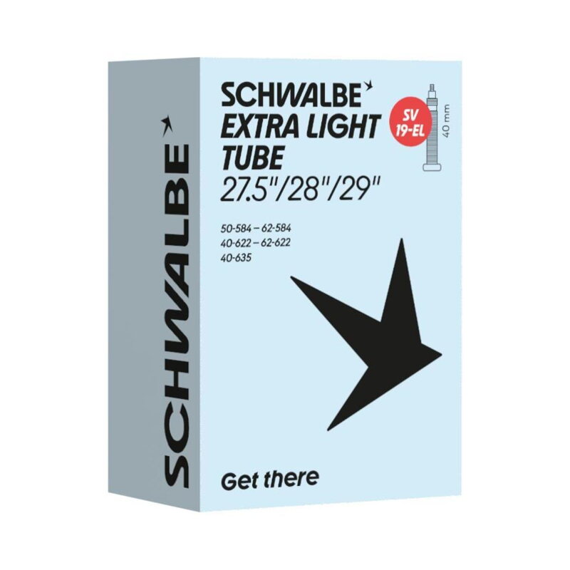 SCHWALBE Duša SV19-EL (40/62-584/635) 27.5/29x1.60–2.40 SV 40mm Extra Light 140g