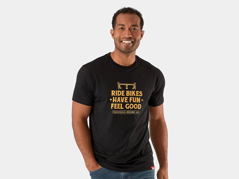 T-shirt Bontrager Trek Feel Good noir T-shirt Bontrager Trek Feel Good noir