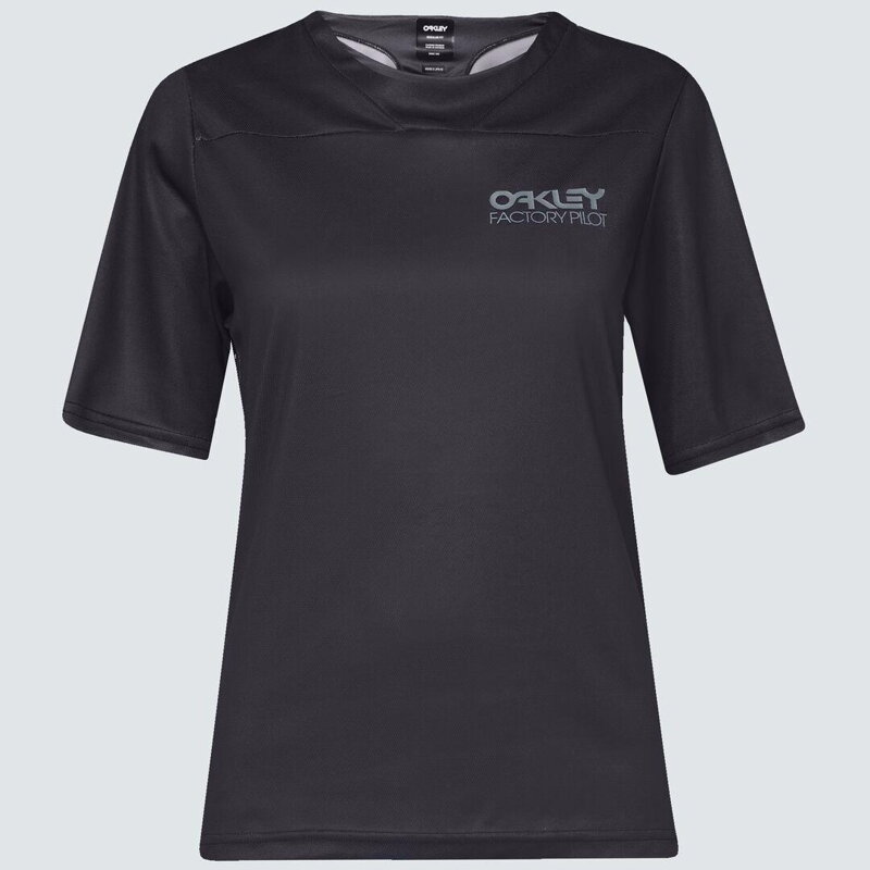 Maillot Oakley Factory Pilot Lite SS WSD noir Maillot Oakley Factory Pilot Lite SS WSD noir