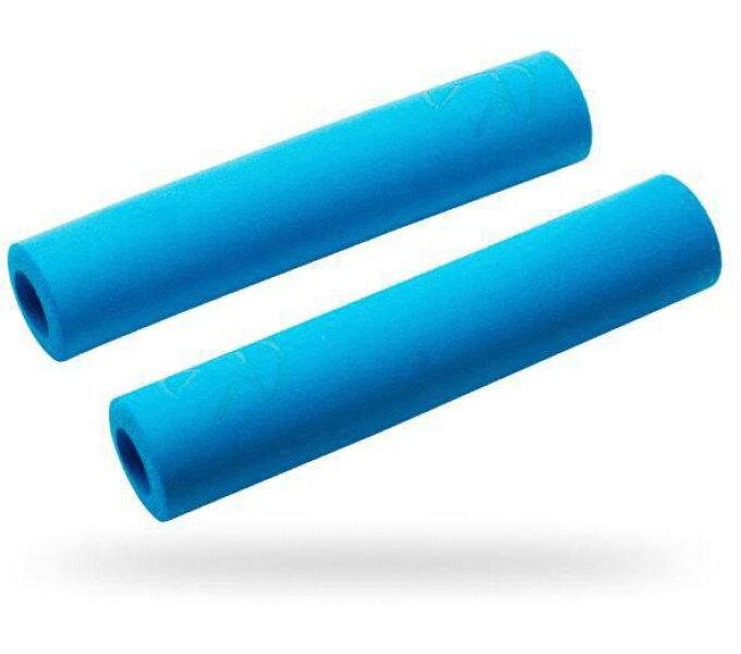 Poignées SLIDE ON RACE bleues 130x30mm Poignées SLIDE ON RACE bleues 130x30mm