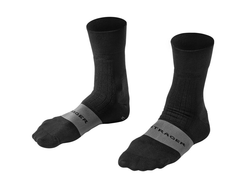 Chaussettes Bontrager Velocis Crew noir Chaussettes Bontrager Velocis Crew noir