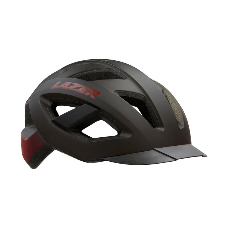 Casque CAMELEON noir mat/rouge Casque CAMELEON noir mat/rouge